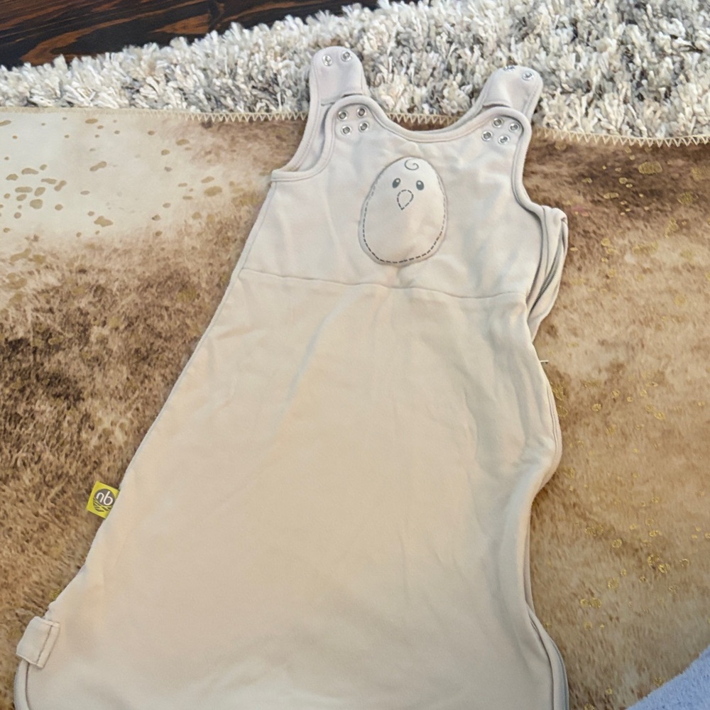 Nested Bean Cream Kids Sleep Sack